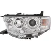 Phare optique avant gauche pour MITSUBISHI L200 IV phase 2, 2010-2014, H11+HB3, Neuf