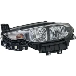 Phare optique avant gauche H7+H15 pour FIAT TIPO II phase 1, 2015-2020, neuf