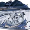 Phare Optique avant gauche pour PEUGEOT 306 ph. 2 1999-2001, H7+H7, Neuf