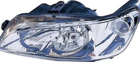 Phare Optique avant gauche pour PEUGEOT 306 ph. 2 1999-2001, H7+H7, Neuf