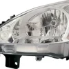 Phare Optique avant gauche pour PEUGEOT PARTNER II phase 1, 2008-2012, H4, électrique, Neuf