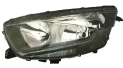 Phare Optique avant gauche pour IVECO DAILY, 2014-2019, H7+H1, avec corps noir, Neuf