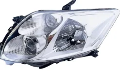 Phare Optique avant gauche pour TOYOTA AURIS 2007-2009, H1+H7, Adapt. Ichiko, Neuf