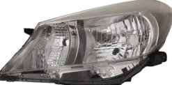 Phare Optique avant gauche pour TOYOTA YARIS III phase 1, 2011-2014, H4, fond noir, Neuf