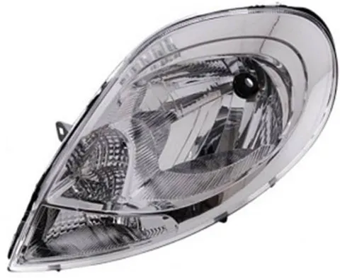 Phare Optique avant gauche pour RENAULT TRAFIC II phase 2, 2006-2014, H4, feu clignotant blanc