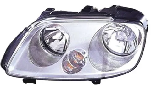Phare Optique avant gauche pour VOLKSWAGEN TOURAN I phase 1, 2004-2006, H7+H1, Neuf
