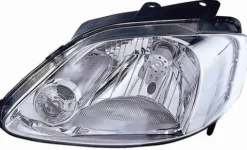 Phare Optique avant gauche pour VOLKSWAGEN FOX 2009-2012, H4, électrique, connecteur rond, Neuf