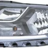 Phare Optique avant gauche pour DACIA DUSTER 2 phase 1 depuis 2018, H7+H1+PY21W, avec feu diurne à LED, Neuf