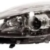 Phare Optique avant gauche pour RENAULT SCENIC III phase 2, 2012-2013, H7+H7, fond noir, Neuf