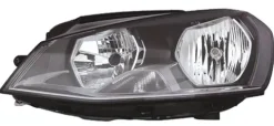 Phare Optique avant gauche pour VOLKSWAGEN GOLF VII ph. 1 2012-2016, H7+H15, feu diurne