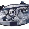 Phare Optique avant gauche pour SEAT IBIZA IV phase 1, 2008-2012, H7+H7, fond chromé, Neuf