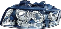 Phare Optique avant gauche pour AUDI A4 II 2000-2004, H7+H7, Neuf
