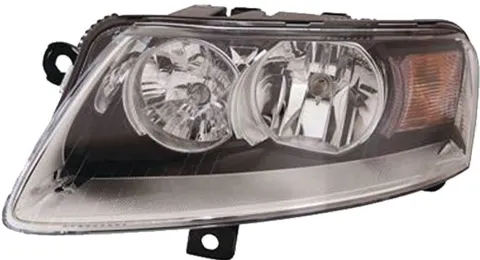 Phare Optique avant gauche pour AUDI A6 III ph. 2 2008-2011, H7+H15, Neuf