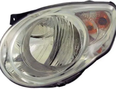 Phare optique avant gauche électrique H4 pour KIA PICANTO, 2008-2011, 8 pin, avec moteur, neuf