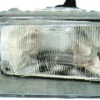 Phare optique avant gauche pour FIAT CINQUECENTO 1992-1998, H4, réglage manuel, asymétrique, corps gris, Neuf