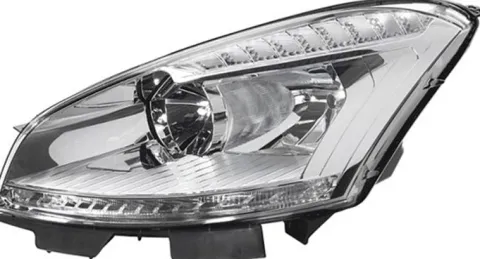 Phare Optique avant gauche pour CITROËN C4 GRAND PICASSO I, 2010-2013, H7+H1, Neuf