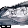 Phare Optique avant gauche pour OPEL CORSA D phase 2, 2011-2014, H1+H7, fond noir, Neuf