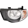 Phare optique avant gauche pour MITSUBISHI L200 IV phase 1, 2006-2010, H4, Mod. DOUBLE CABINE, feu clignotant incolore, Neuf