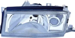 Phare Optique avant gauche pour SKODA OCTAVIA I ph. 1 1997-2000, H4+H3, électrique, antibrouillards