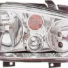 Phare Optique avant gauche pour VOLKSWAGEN GOLF IV, 1998-2003, H7+ H1+H3, feu antibrouillard, Neuf