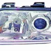 Phare Optique avant gauche pour AUDI A6 II ph. 1 1997-1999, H7+H1, gradateur, clignotant orange