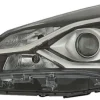 Phare Optique avant gauche pour TOYOTA YARIS III phase 3, 2017-2020, fond noir, HIR2+WY21W, lenticulaire, Neuf