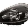 Phare Optique avant gauche pour FIAT PUNTO EVO, 2009-2011, H4, noir, Neuf