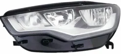 Phare Optique avant gauche pour AUDI A6 IV ph. 1 2011-2014, H7+H15, feu de jour, Neuf