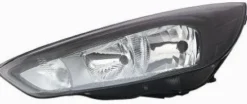 Phare Optique avant gauche électrique pour FORD FOCUS III phase 2 2014-2018, H7+H15, avec moteur corps noir, Neuf