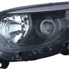 Phare Optique avant gauche pour RENAULT CAPTUR, 2013-2017, H1+H1, corps noir, Neuf