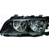 Phare optique avant gauche pour BMW Serie 3 E46 COUPÉ, 2001-2003, H7+H7, argent, Neuf