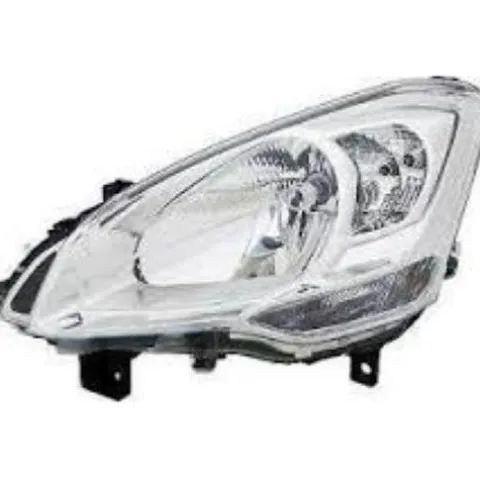 Phare Optique avant gauche pour CITROËN BERLINGO II phase 2, 2012-2015, H4, grand feu clignotant, électrique, Neuf