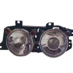Phare optique avant gauche électrique pour BMW Serie 5 E34 1988-1995, H1+H1, Neuf