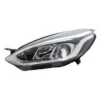 Phare Optique avant gauche pour FORD FIESTA VII ph.1 2017-2021, H7+H1, avec feu diurne à LED, Neuf