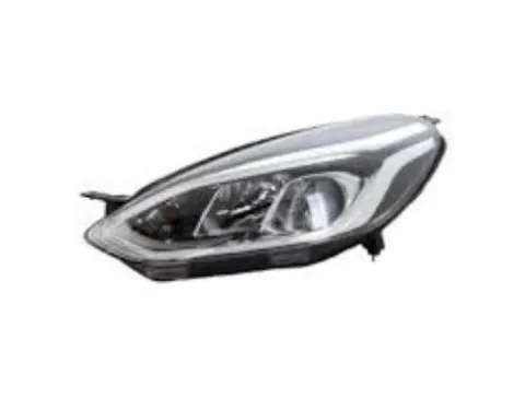 Phare Optique avant gauche pour FORD FIESTA VII ph.1 2017-2021, H7+H1, avec feu diurne à LED, Neuf
