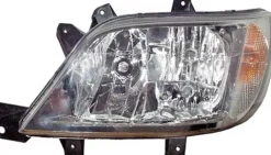 Phare Optique avant gauche pour MERCEDES SPRINTER I (W901-W905), 2002-2006, H7+H3, électrique, Neuf