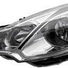 Phare Optique avant gauche pour CITROËN C3 II phase 2, 2013-2016, H7+H1, contour noir, Neuf
