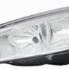 Phare Optique avant gauche pour FORD FOCUS III phase 2 2014-2018, H7+H15, corps chromé, Neuf