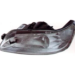 Phare Optique avant gauche pour PEUGEOT 306 ph. 2 1997-1999, H7+H7, Neuf