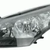 Phare Optique avant gauche pour RENAULT MEGANE III phase 1, 2008-2012, MAGNETI MARELLI, H7+H7, électrique, fond noir