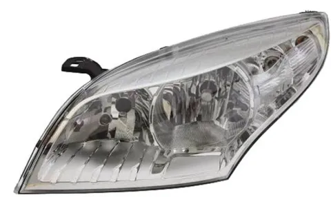Phare Optique avant gauche pour RENAULT MEGANE III phase 1 2008-2012, H7+H7 fond chromé