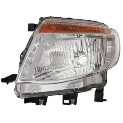 Phare optique avant gauche pour FORD RANGER, 2012-2016, chromé, H4, Neuf
