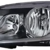Phare Optique avant gauche pour VOLVO XC60 I phase 2, 2013-2016, fond noir, H7+H9, Neuf