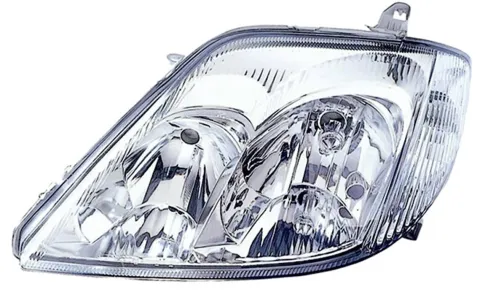 Phare Optique avant gauche pour TOYOTA COROLLA 2001-2004, H7+HB3, Mod. 4 portes / S.W, Neuf