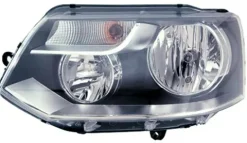 Phare Optique avant gauche pour VOLKSWAGEN TRANSPORTER T5, 2009-2015, H7+H15, Neuf