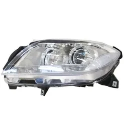 Phare optique avant gauche H7+H7 pour MERCEDES CLASSE ML/GLE, 2011-2015 (W166), corps chromé, neuf