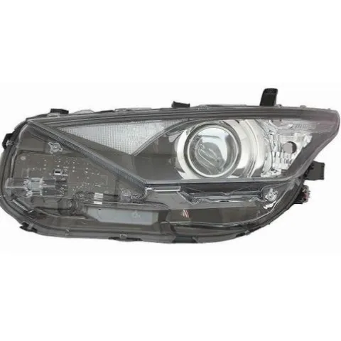 Phare Optique avant gauche pour TOYOTA AURIS 2015-2017, fond noir, HIR-2, électrique Neuf