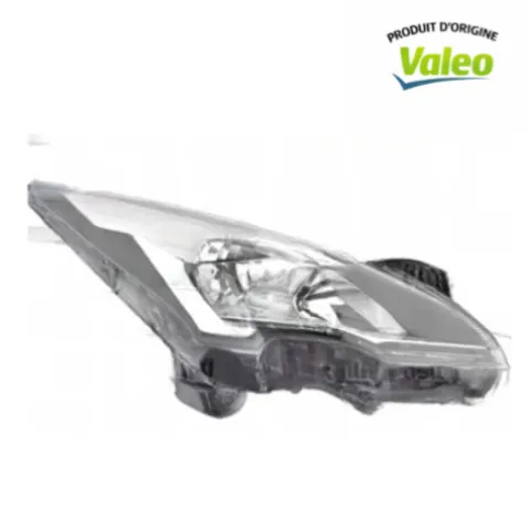 Phare Optique avant gauche électrique pour PEUGEOT 5008 I 2009-2016, HB3-H7, produit d'origine VALEO, Neuf