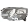 Phare Optique avant gauche pour PEUGEOT RIFTER depuis 2018, H7+H1+PY21W+W21, avec moteur, Neuf