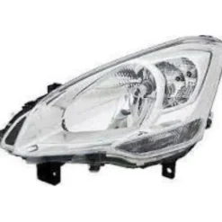 Phare Optique avant gauche pour CITROËN BERLINGO II phase 3, 2015-2018, H4, grand feu clignotant, électrique, Neuf
